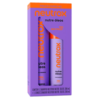 Kit-Shampoo-300ml - -Condicionador-200ml-Neutrox-Nutre-Oleos